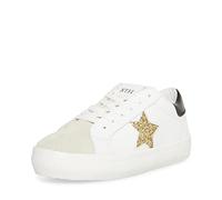 Steve Madden Damen Starling Sneaker, Gold/Glitzer, 40 EU