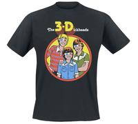 Steven Rhodes 3D T-Shirt schwarz in XXL
