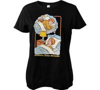 Steven Rhodes Achieve Your Dreams Girly Tee Damen T-Shirt Black-L