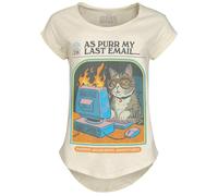 Steven Rhodes As purr my last E-Mail T-Shirt sand in L