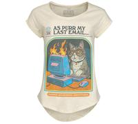Steven Rhodes As purr my last E-Mail T-Shirt sand in S