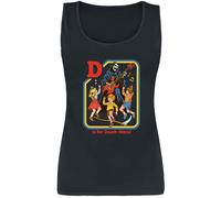 Steven Rhodes D Is For Death Metal Top schwarz in XL
