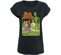 Steven Rhodes Don't Talk To Strangers T-Shirt schwarz in M