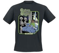 Steven Rhodes Graham And The Greys T-Shirt schwarz in L