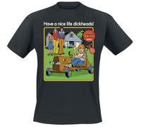 Steven Rhodes Have A Nice Life T-Shirt schwarz in XL