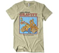 Steven Rhodes Learn About Gravity T-Shirt Khaki-XL
