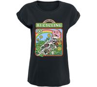 Steven Rhodes Learn About Recycling T-Shirt schwarz in 4XL