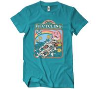 Steven Rhodes Learn About Recycling T-Shirt TropicalBlue-M