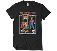 Steven Rhodes Learn About Subtraction T-Shirt Black-2XL