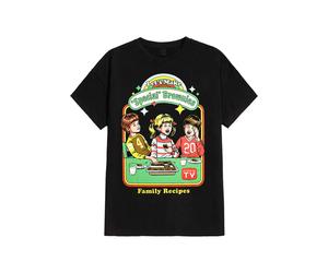 Steven Rhodes - Let´s Make Brownies - T-Shirt - Schwarz - S - 100% Baumwolle,Jersey Schwarz S