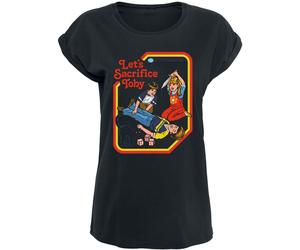 Steven Rhodes Let's Sacrafice Toby T-Shirt schwarz in L
