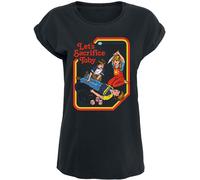 Steven Rhodes Let's Sacrafice Toby T-Shirt schwarz in XXL