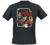Steven Rhodes Let's Summon Demons T-Shirt schwarz in 3XL