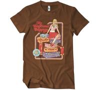 Steven Rhodes My Emotional Baggage T-Shirt Brown-2XL