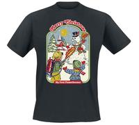 Steven Rhodes My First Flamethrower T-Shirt schwarz in XXL