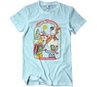 Steven Rhodes My First Flamethrower T-Shirt SkyBlue-L