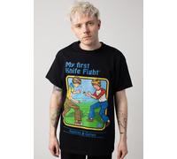 Steven Rhodes - My First Knife Fight - T-Shirt - Schwarz - 3XL - 100% Baumwolle Schwarz 3XL