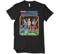 Steven Rhodes My First Zombie Apocalypse T-Shirt Black-L