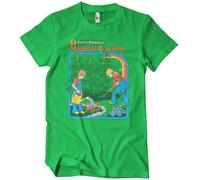 Steven Rhodes Offizielles Lizenzprodukt Let's Plant A Magical Garden Herren-T-Shirt (Grün), Large