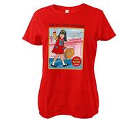 Steven Rhodes Offizielles Lizenzprodukt See You Later Assholes Frauen T-Shirt (Rot), Large