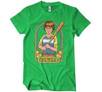 Steven Rhodes Offizielles Lizenzprodukt Sports Herren-T-Shirt (Grün), XX-Large
