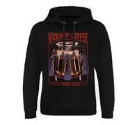 Steven Rhodes Offizielles Lizenzprodukt Worship Coffee Epic Hoodie (Schwarz), Large