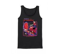 Steven Rhodes Portal to the cat dimension Top schwarz in XXL