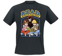 Steven Rhodes R.E.A.D T-Shirt schwarz in XXL