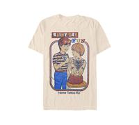 Steven Rhodes - Rainday Fun - T-Shirt - Beige - XL - 100% Baumwolle Beige XL