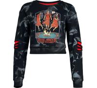 Steven Rhodes Rise Above the Bullshit Sweatshirt blau schwarz in M