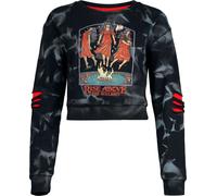 Steven Rhodes Rise Above the Bullshit Sweatshirt blau schwarz in XXL