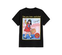 Steven Rhodes - See You Later - T-Shirt - Schwarz - XL - 100% Baumwolle Schwarz XL