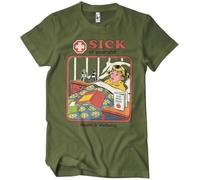 Steven Rhodes Sick of Your Shit T-Shirt Olive-L