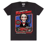 Steven Rhodes x Saw I Want to Play A Game Männer T-Shirt schwarz S