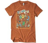 Steven Rhodes T-Shirt High As F*Ck T-Shirt DTR-1-SR305-DTF896 BurntOrange-M