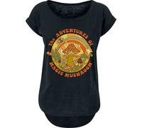 Steven Rhodes The adventures of magic mushroom T-Shirt schwarz in M