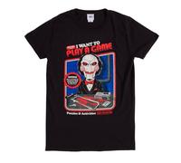 Steven Rhodes x Saw I Want to Play A Game Männer T-Shirt schwarz XXL