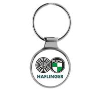STEYR PUCH Haflinger Geschenk Firmen Logo Wappen Österreich 3D Schlüsselanhänger A-9707