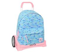Stich Wave 774 Schulrucksack, ergonomischer Rücken, mit Trolley Safta Evolution, ideal für Kinder verschiedener Altersgruppen, bequem und vielseitig, Qualität und Widerstandsfähigkeit, 33 x 15 x 42 cm