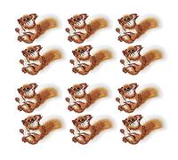 Stickaufnäher Zum Aufbügeln, 12 Stück Stickerei Stoff Aufnäher, 6x4 cm - Umweltfreundlich, Vielseitig Einsetzbar Für DIY Kleidung Und Zubehör