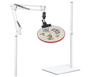 Stickerei-Bodenständer, Handstickerei-Ständer, Runden-Kreuzstichständer, geeignet für Stickrahmen, Kreuzstichständer, Stickerei, Schoßständer, geeignet für Kreuzstich-Zubehör