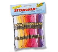 Stickgarn 52 Docken à 8m in 26 Farben