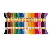 Stickgarn, 52 Docken in 26 Farben