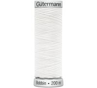 Stickgarn Gütermann Sulky Bobbin 200 m, 1001 weiß
