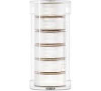 Stickgarn Gütermann Sulky Bobbin 6 x 120 m, 1001 weiß