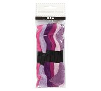 Stickgarn-Set, Flieder-Töne, Stärke 1 mm, 6 x 1 m