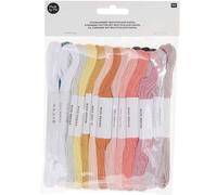Stickgarn Set Multicolour Pastell