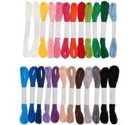 Rico Design Strickgarn-Set Multicolour Classic 24-teilig – ideal zum Stricken und Basteln