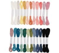 Rico Design Stickgarnset Multicolour – 24-teilig – Pastell