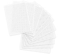 Stickkarton weiß, 17,5x24,5 cm, 40 Blatt